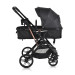 Moni Rafaello Black 3-in-1 Combi Kinderwagen Incl. i-Size Autostoel