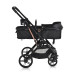 Moni Rafaello Black 3-in-1 Combi Kinderwagen Incl. i-Size Autostoel