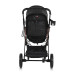 Moni Rafaello Black 3-in-1 Combi Kinderwagen Incl. i-Size Autostoel