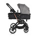 Moni Rafaello Grey 3-in-1 Combi Kinderwagen Incl. i-Size Autostoel