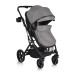 Moni Rafaello Grey 3-in-1 Combi Kinderwagen Incl. i-Size Autostoel