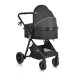 Moni Rio Black 3-in-1 Combi Kinderwagen Incl. i-Size Autostoel