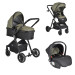 Moni Rio Green 3-in-1 Combi Kinderwagen Incl. i-Size Autostoel