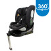 Moni Strike Deep Black 40-150 cm 360° i-Size Autostoel LYB833