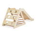 Moni Toys Montessori 3-in-1 Houten Klimrek met Glijbaan 111728