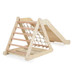 Moni Toys Montessori 3-in-1 Houten Klimrek met Glijbaan 111728