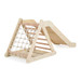 Moni Toys Montessori 3-in-1 Houten Klimrek met Glijbaan 111728