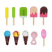 Moni Toys Roze Houten IJskar 111834
