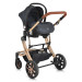 Cangaroo Midas Pink 3-in-1 Combi Kinderwagen incl. Autostoel