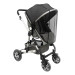 Mordesign Black Muskietennet / Klamboe voor Buggy en Wandelwagen T-01