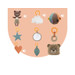 Mordesign Brown Activiteiten Gym / Speelkleed P11-FMIX1