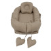 Mordesign Cappuccino Babynest met Kussen D-19