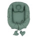 Mordesign Emerald Green Babynest met Kussen D15