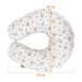 Mordesign Grey Flowers Voedingskussen C21-D21