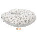 Mordesign Grey Flowers Voedingskussen C21-D21