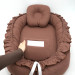 Mordesign Morremix Ruffle Brown Large Babynest FD-11