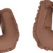 Mordesign Ruffle Brown Voedingskussen FD-11