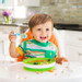 Munchkin 2 Stuks Groen/Blauw Bordjes met Zuignap 05191601
