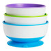 Munchkin Paars, Groen, Blauw 3 Stuks Kommetjes met Zuignap 051750