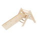 Luna Toys Naturel Houten Klimrek met Glijbaan LU-36950