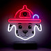 Paw Patrol Neon LED Marshall Staande Lamp GSM189325