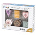 PolarB 6 stuks Houten Cake Set 44055