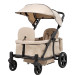 Pronto Sand Beige Bolderkar / Duowagen 4279