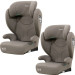 MamaLoes Rio Taupe Isofix 100-150 cm i-Size Autostoel - Set van 2