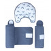 Sevibaby Blue Boomerang Steunkussen met Hoofdkussentje 33-154