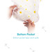 Sevibaby Daisy Large Pocket Slab 38-173