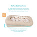 Sevibaby Ecru Teddy Reflux Babynest