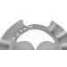 Sevibaby Grijs Baby Douche Kapje 111-13