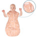 Sevibaby Happy Birds Newborn Inbakerslaapzak 559-194