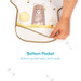 Sevibaby Honey Hunters Large Pocket Slab 38-174