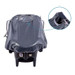 Sevibaby Groep 0 Luxe Universele Autostoel Regenhoes 323