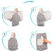 Sevibaby Swan Jersey Inbakerdoek 118-70