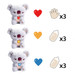 Topbright Care Pets Baby Koala Interactieve Verzorging Knuffel