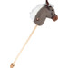 Tryco Milo Bruin Stokpaard met Geluid TR-120114