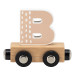 Tryco Houten Gekleurde Lettertrein - Letter B TR-353021