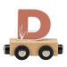 Tryco Houten Gekleurde Lettertrein - Letter D TR-353023