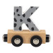 Tryco Houten Gekleurde Lettertrein - Letter K TR-353030