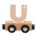 Tryco Houten Gekleurde Lettertrein - Letter U TR-353040