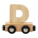 Tryco Houten Naturel Lettertrein - Letter D TR-353051