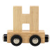 Tryco Houten Naturel Lettertrein - Letter H TR-353055