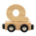 Tryco Houten Naturel Lettertrein - Letter Q TR-353064