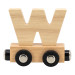 Tryco Houten Naturel Lettertrein - Letter W TR-353070