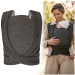 Zaffiro Be Close Graphite Leaves Multifunctionele Draagdoek