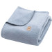 Zaffiro Blauw Cotton 75 x 100 cm Wiegdeken