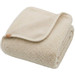 Zaffiro Nevada Beige 75 x 100 cm 100% Wollen Wiegdeken