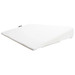 Zaffiro Wit Jersey Klein Hellend Vlak Kussen 40 x 37 x 7 cm